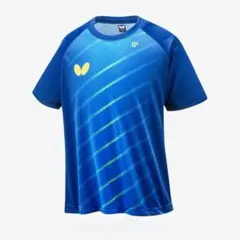 バタフライ Butterfly エリスター10・Tシャツ ブルーMサイズ