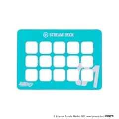 Stream Deck MK.2 Faceplate - 初音ミク エディション