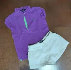 Ralph Lauren ポロシャツ＆ショートパンツ　120