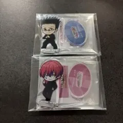 h×h ちびキャラ スーツver. アクスタ ヒソカ レオリオ