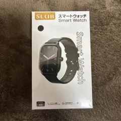 スマートウォッチ　ブラック