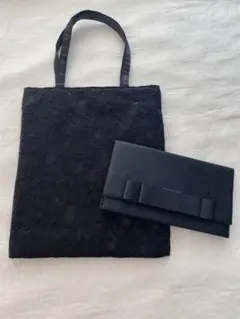 黒レースサブバッグ