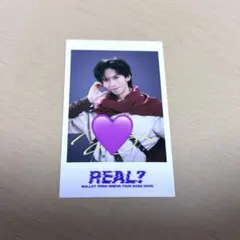 REAL? 超特急 ミニフォト リョウガ　サイン 超特急bullet train REAL？LIVEミニフォト リョウガ サイン - メルカリ