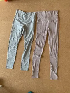 マタニティパンツ 2枚セット M L