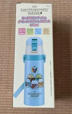 すみっコぐらし ロック付きワンプッシュ　ダイレクトステンレスボトル 470mlのサムネイル