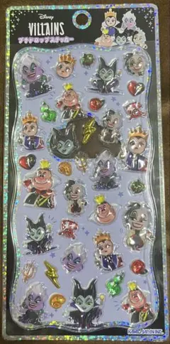 プチドロップステッカー ヴィランズ
