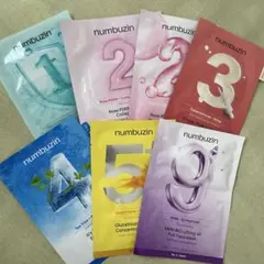numbuzin ナンバーズイン シートマスクセット 7枚セット