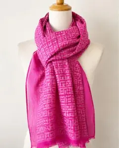 Tommy Hilfiger トミーヒルフィガー ストール マフラー ピンク