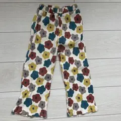 マーキーズ　花柄リブ編みボトムス 110