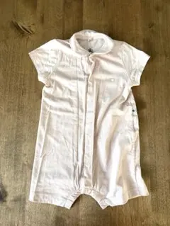 【未使用・美品】プチバトー ロンパース 6m/67㎝