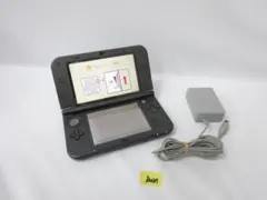 New 3DS LL グレー ACアダプター付き 動作品　R0167