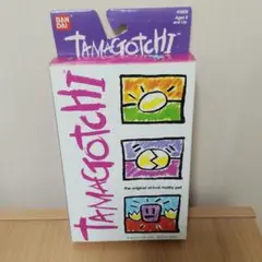 ※ジャンク品※　部品取り等に　たまごっち　紫　パープル　海外版　逆輸入　英語版