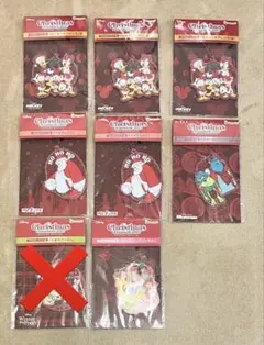 ディズニーハッピーくじ　クリスマスオーナメント2025 アクリルキーホルダー