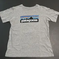 patagonia グレー Tシャツ 16-18