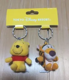 プーさんとティガー ぬいぐるみキーホルダーのサムネイル