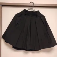 LEST ROSE フレアスカート ひざ丈 ボタン付き M