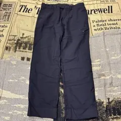 Vintage 90s BANANA REPUBLIC ウールスラックス ブルーのサムネイル