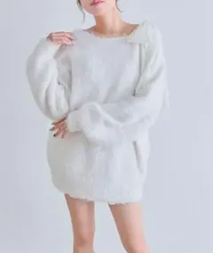 OLIVE des OLIVE ニットワンピース