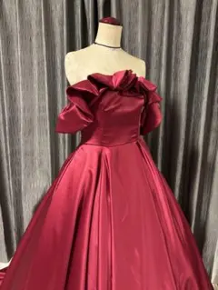 ［新品未使用］カラードレス レッド