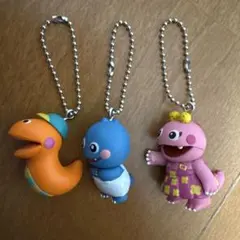 がんこちゃんガチャ　すいんぐこれくしょんチェーン　キーホルダー　3点