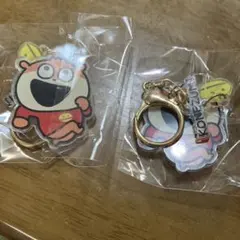 スタジオUG にしむらゆうじ　走って！ゆらゆら3連キーホルダー　ガチャ