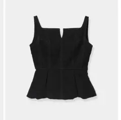 L’AUBE BLANC Sculpted Peplum Balloon Topのサムネイル