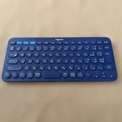 logicool ワイヤレスキーボード ネイビー K380