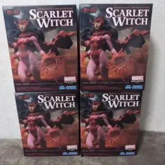 未開封品 MARVEL プレミアムフィギュア スカーレット・ウィッチ 4箱