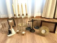 【値下げ】アンティーク　ウェディング　ウェルカムスペース　ケーキトッパー付き