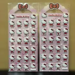 キティちゃん ぷくぷくシール ぷっくりシール　2枚セット