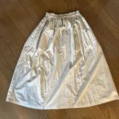 GAP ベージュ ロングスカート ウエストゴム