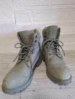 ★希少カラー★Timberland オリーブグリーン ７ホール 25.5