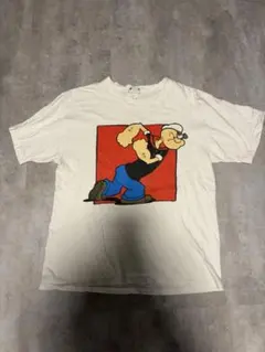 90s USA製 POPEYE ポパイ Tシャツ 両面プリント 1993年 - メルカリ