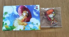 戦国乙女　千リキュウ　アクキー＆ポストカード（非売品）