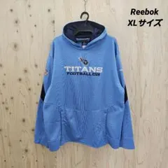 『 Reebok (アメリカ古着) 』NFL Titans パーカー/XLサイズ