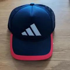 adidas キャップ KCE28 ネイビー レッド 51-54cm