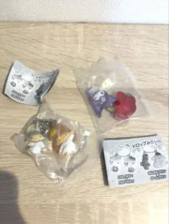 新品　サンリオ なかよしドロップチャーム2点セット