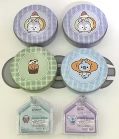 BT21 プチキャン　パッケージチャーム　セット