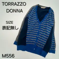 TORRAZZO DONNA トラッゾドンナ カーディガン Vネック M556のサムネイル
