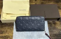 【美品】ルイヴィトン モノグラム アンプラント ジッピーウォレット長財布