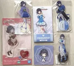 [新品未使用品]学園アイドルマスター　秦谷美鈴 アクリルスタンド　5点セット