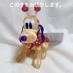 ミニーのファンダーランド　パルパルーザ　プルート　ぬいぐるみバッジ　ディズニー