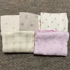 キッズ 長袖 肌着 インナー 100 110 5枚セット