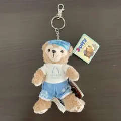 AULANI ダッフィー ぬいぐるみバッジ ハワイ限定