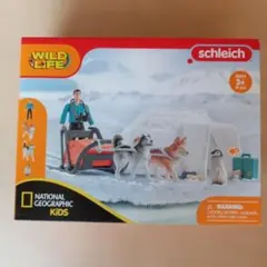 【新品未使用】Schleich シュライヒ 42624 犬ぞり フィギュアのサムネイル