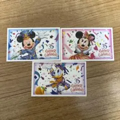 東京ディズニーランド 35周年記念チケット　使用済み　3枚