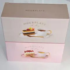 Francfranc MUG & PLATE ホワイト・ピンクのサムネイル