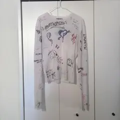 Acne Studios 落書きメッシュ 長袖 トップスのサムネイル