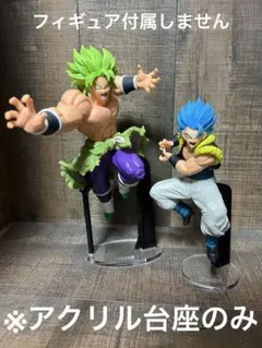 ※アクリル台座　ドラゴンボール MATCH MAKERSゴジータvsブロリー