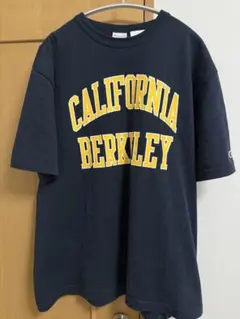 チャンピオン T-1011 Tシャツ L ネイビー カレッジ バークレー